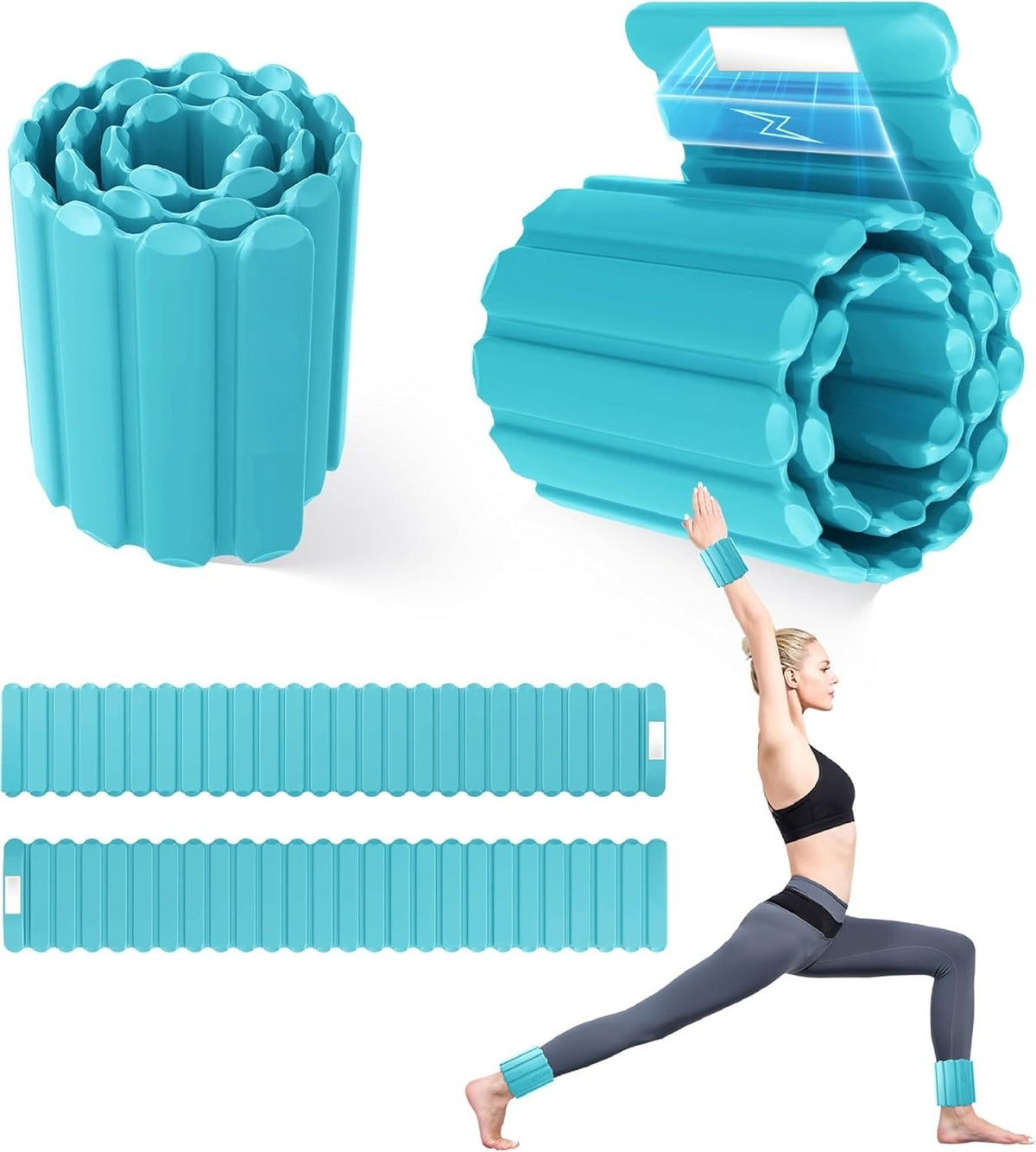 Adjustable Silicone Wrist Ankle Weights