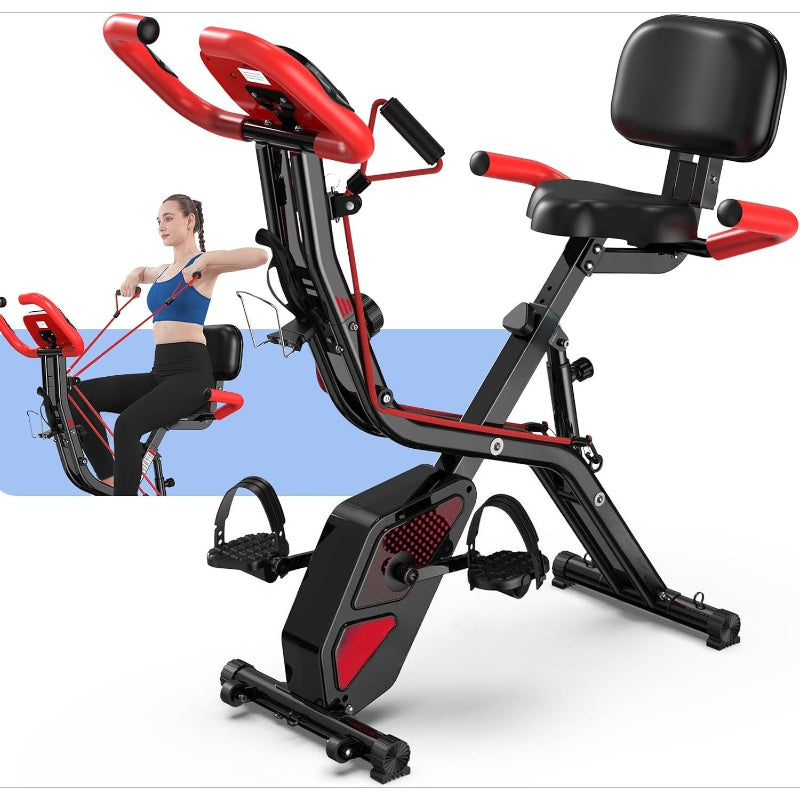 Foldable Magnetic Home Indoor Exercise Bike