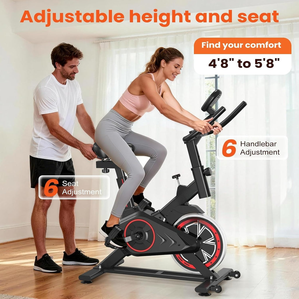 Low Noise Home Indoor Cycling Exercise Bike