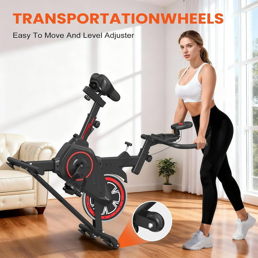 Low Noise Home Indoor Cycling Exercise Bike