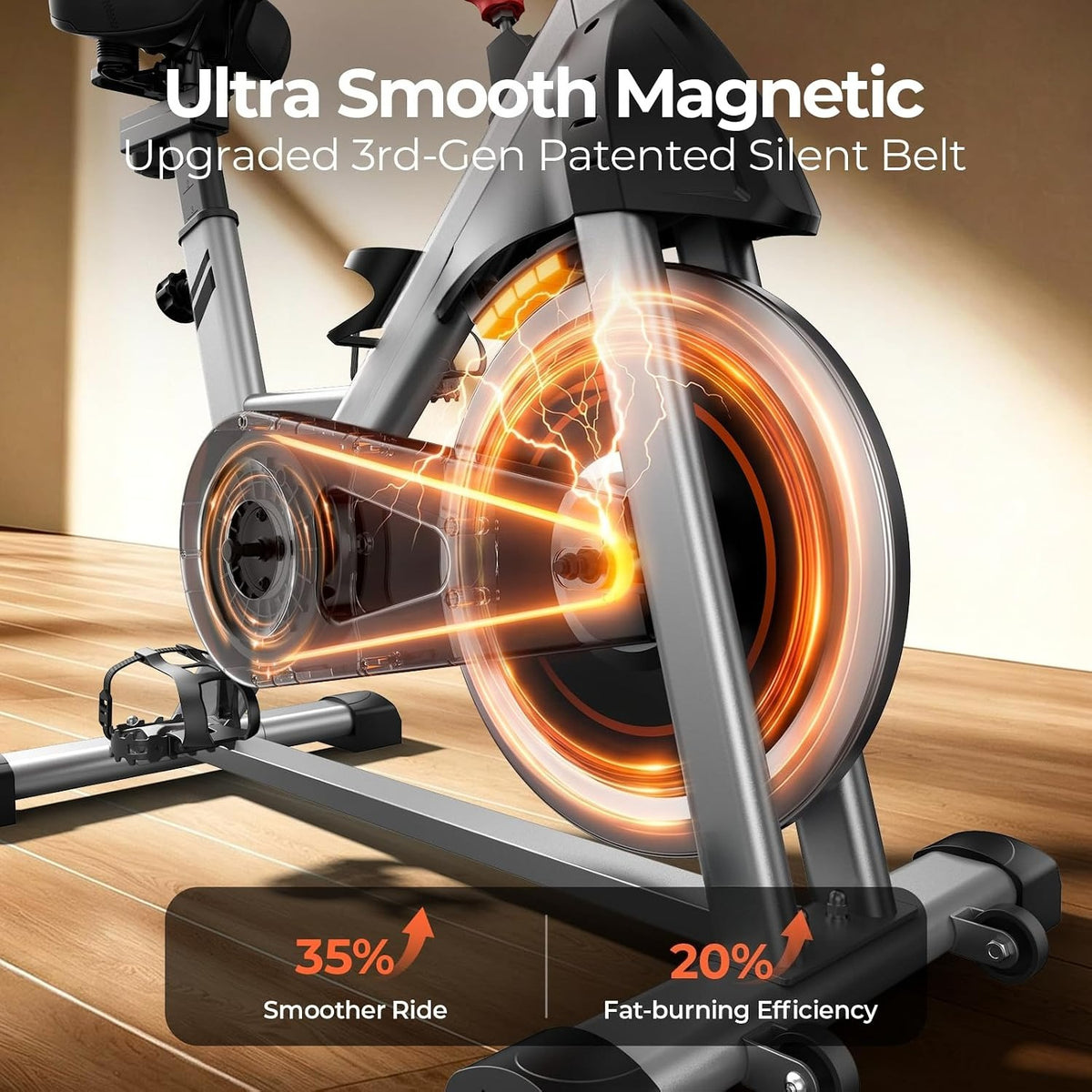 Magnetic App Home Indoor Cycling Bike
