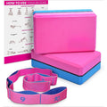 Non Slip EVA Foam Yoga Block Set