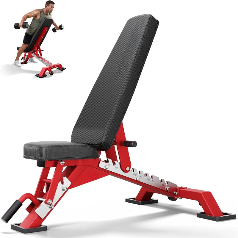 Heavy Commercial Adjustable Gym Weight Bench