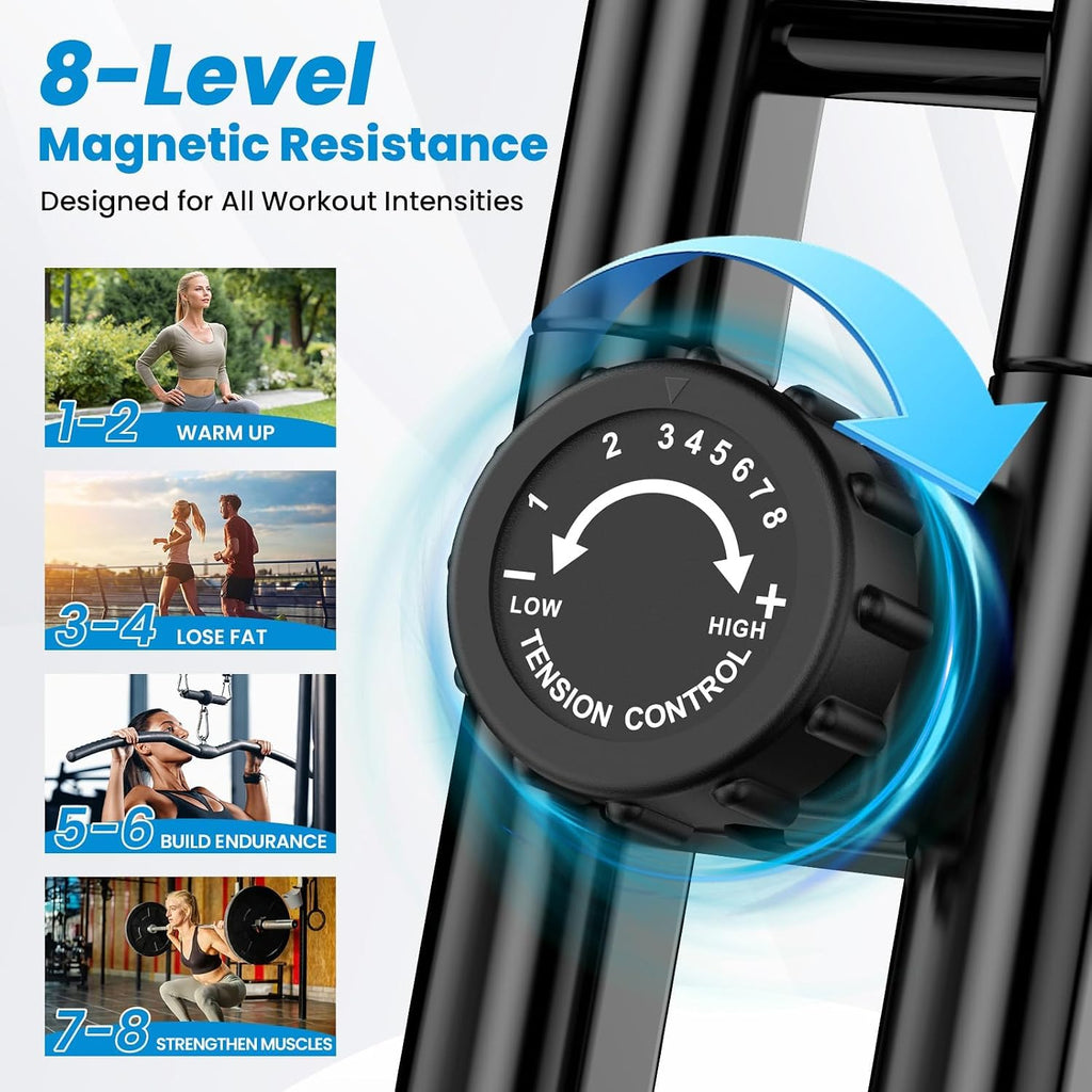 Foldable Magnetic Home Indoor Exercise Bike