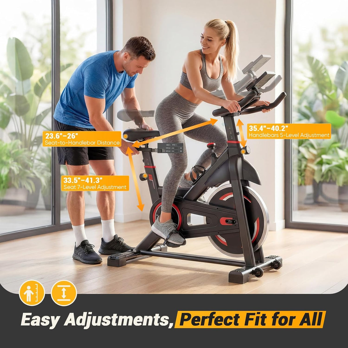 Low Noise App Home Indoor Exercise Bike