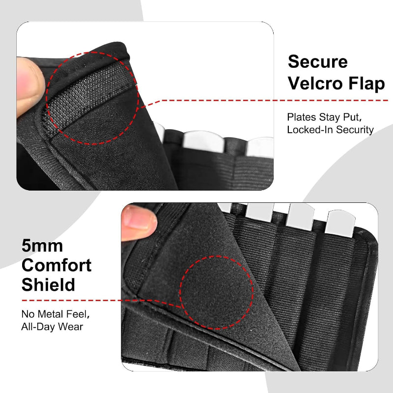 Adjustable Steel Plate Ankle Weights
