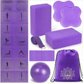 Non Slip Yoga Mat Block Starter Kit