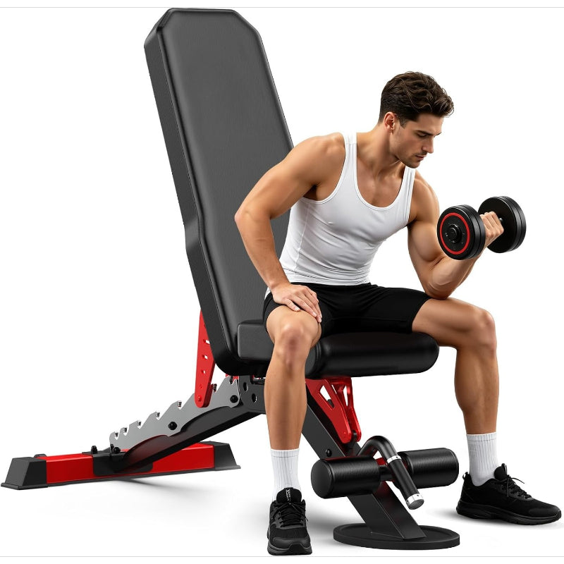 Heavy Duty Adjustable Weight Training Bench