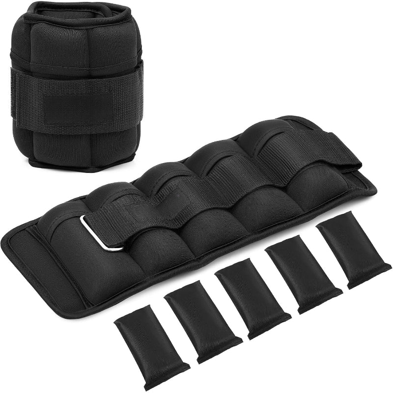 Adjustable Removable Sandbag Ankle Weights