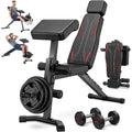 Foldable Multi-Function Weight Training Bench