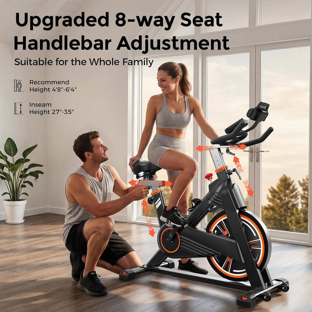 Silent Magnetic Home Indoor Cycling Bike