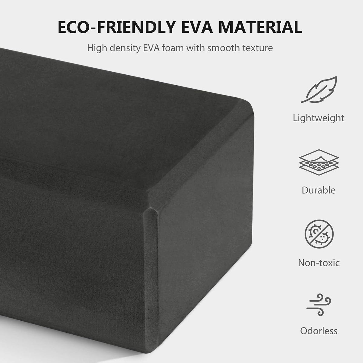 Eco Cork Yoga Block Strap Fitness Set
