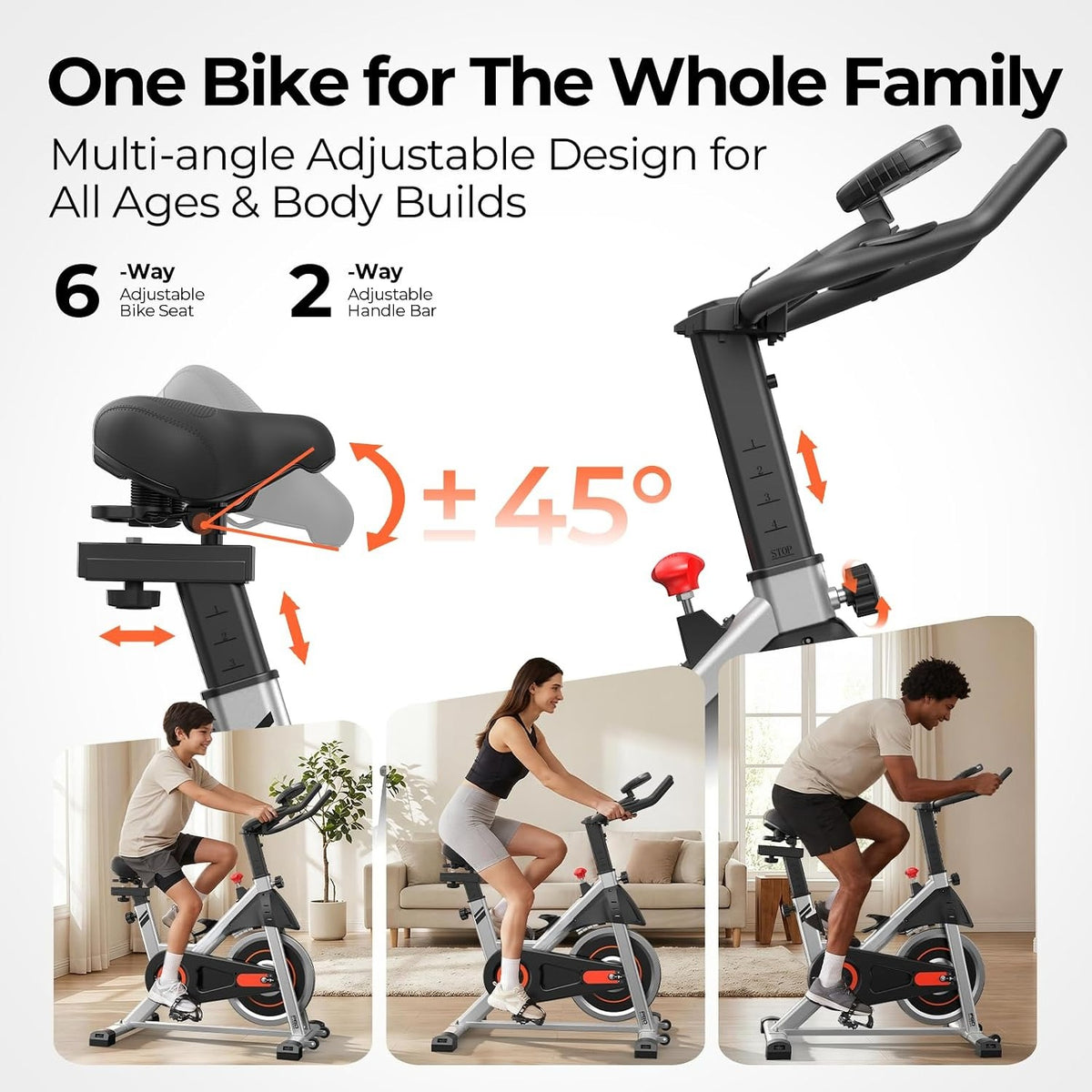 Magnetic App Home Indoor Cycling Bike